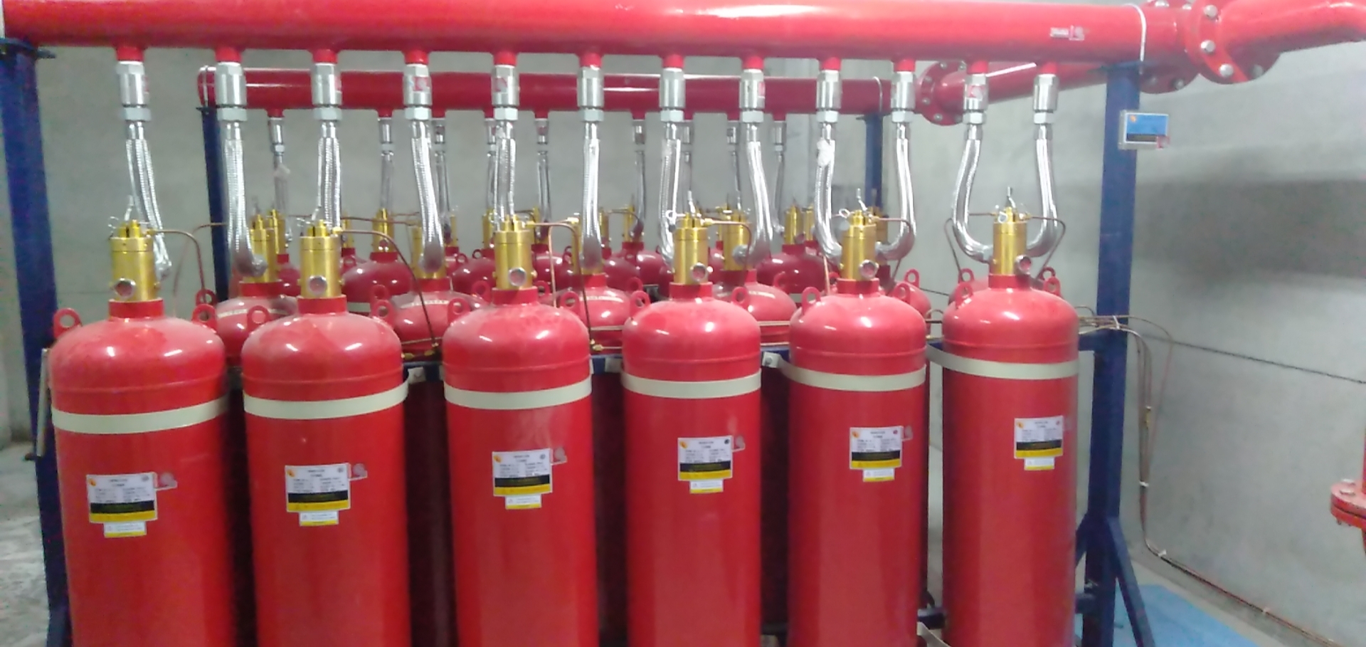 七氟丙烷气体灭火系统验收的流程！